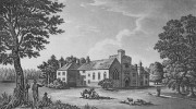 THIS SOUTH EAST VIEW OF TRELAWNEY HOUSE insc to Rev Sir HARRY TRELAWNEY