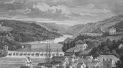 THIS VIEW OF LOOE HARBOUR Etc insc to JOHN TOUP NICHOLAS