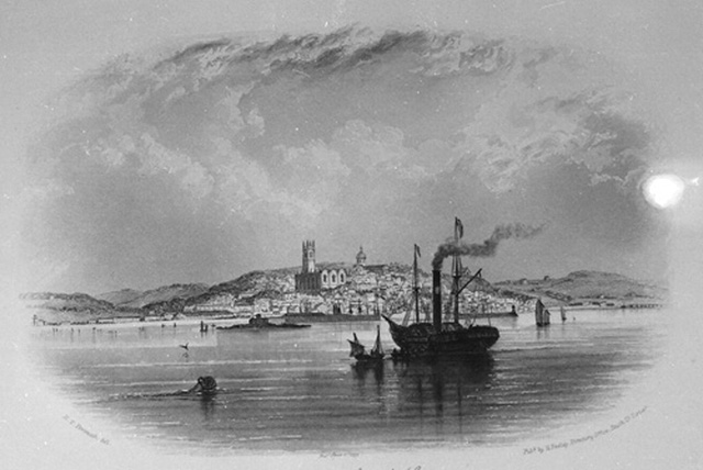 PENZANCE FROM THE SEA