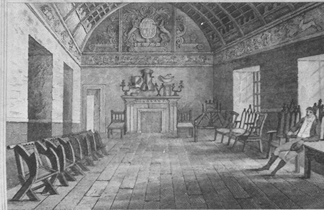 CHIVY CHASE ROOM IN THE CASTLE ON ST MICHAELS MOUNT;