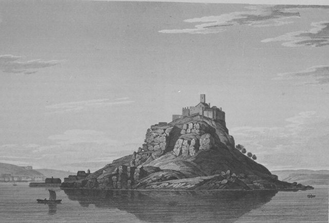 SOUTH VIEW OF ST MICHAELS MOUNT