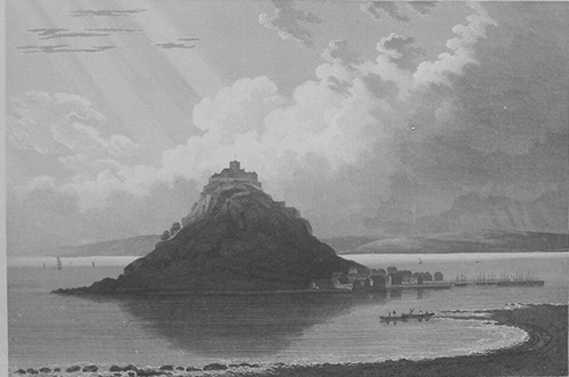 EAST VIEW OF ST MICHAELS MOUNT
