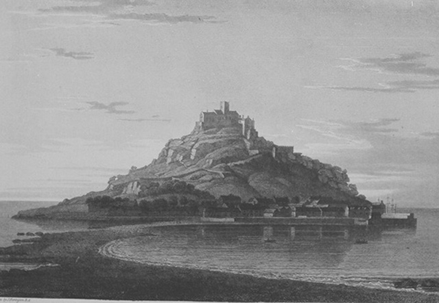 NORTH VIEW OF ST MICHAELS MOUNT