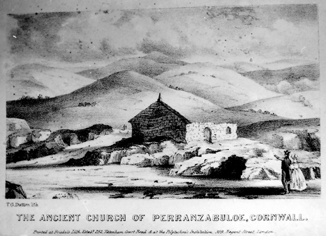THE ANCIENT CHURCH OF PERRANZABULOE CORNWALL