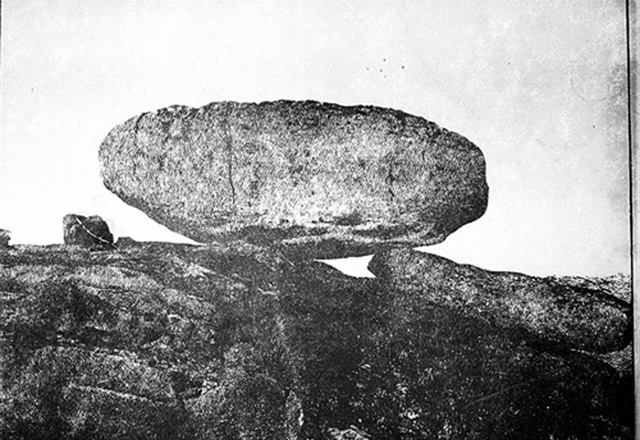 No information(the stone was destroyed by Robert Pommer a quarry worker)