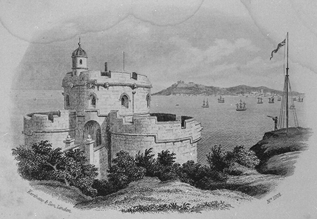 ST MAWES CASTLE Nr FALMOUTH