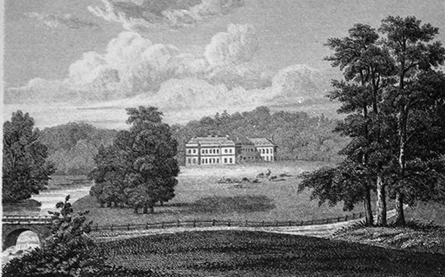 BOCONNOCK PARK HOUSE; SEAT OF LORD GRENVILLE CORNWALL