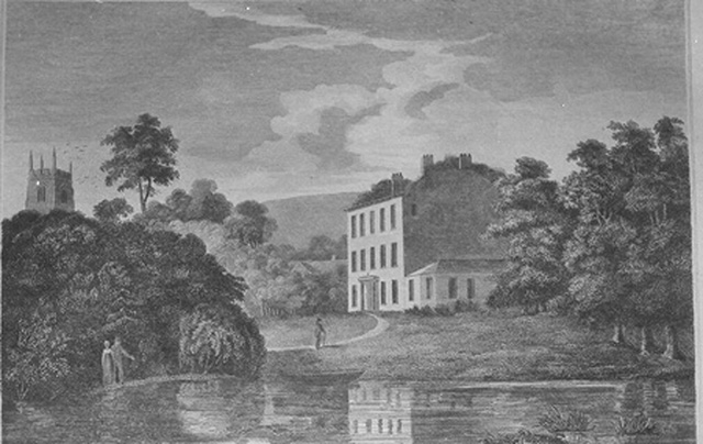 THIS VIEW OF PRIORY HOUSE BODMIN insc to WALTER RALEIGH GILBERT