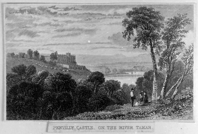 PENTILLY CASTLE ON THE RIVER TAMAR