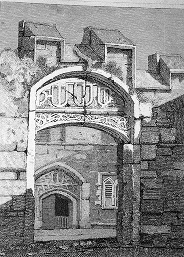 ENTRANCE TO THE HOSPITAL St MARY WIKE CORNWALL